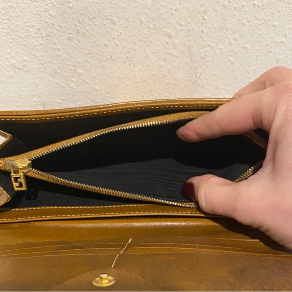 FENDI Vintage Penguin Canvas Monogram Long Wallet EUC - Picture 7 of 14